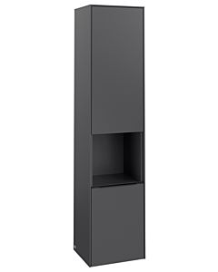 Villeroy und Boch Subway 3. 1930 cabinet C58801VR 40x171x36.2cm, hinge left / handle Volcano black, graphite