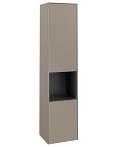 Villeroy und Boch Subway 3.0 Hochschrank C58802VM 40x171x36,2cm, Schanier links/Griff monochrom, taupe