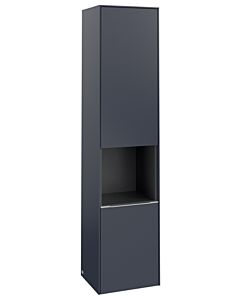 Villeroy und Boch Subway 3.0 Hochschrank C58900VQ 40x171x36,2cm, Schanier rechts/Griff Aluminium glänzend, marine blue