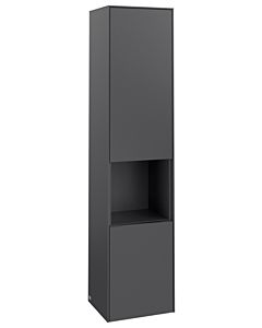 Villeroy und Boch Subway 3.0 Hochschrank C58902VR 40x171x36,2cm, Schanier rechts/Griff monochrom, graphite