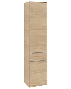 Villeroy und Boch Subway 3.0 Hochschrank C59000VJ 40x171x36,2cm, Schanier links/Griff Aluminium glänzend, nordic oak