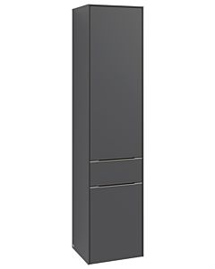 Villeroy und Boch Subway 3.0 Hochschrank C59002VR 40x171x36,2cm, Schanier links/Griff monochrom, graphite