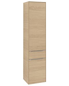 Villeroy und Boch Subway 3. 1930 cabinet C59100VJ 40x171x36.2cm, hinge right / handle aluminum glossy, nordic oak