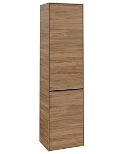 Villeroy und Boch Subway 3. 1930 C59201RH 40x171x36.2cm, charnière gauche / poignée Volcano black, kansas oak