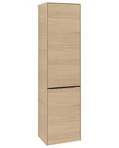Villeroy und Boch Subway 3.0 Hochschrank C59201VJ 40x171x36,2cm, Schanier links/Griff Volcano black, nordic oak