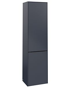 Villeroy und Boch Subway 3.0 Hochschrank C59201VQ 40x171x36,2cm, Schanier links/Griff Volcano black, marine blue