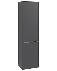 Villeroy und Boch Subway 3.0 Hochschrank C59202VR 40x171x36,2cm, Schanier links/Griff monochrom, graphite