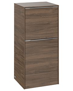 Villeroy und Boch Subway 3. 1930 side cabinet C59400VH 40x86x36.2cm, hinge left / handle aluminum glossy, arizona oak