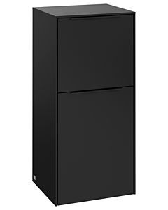 Villeroy und Boch Subway 3. 1930 C59401VL 40x86x36.2cm, charnière gauche / poignée Volcano black, Volcano black