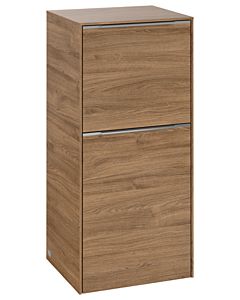 Villeroy und Boch Subway 3. 1930 C59500RH 40x86x36.2cm, charnière droite / poignée aluminium brillant, chêne kansas