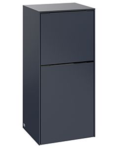 Villeroy und Boch Subway 3.0 Seitenschrank C59502VQ 40x86x36,2cm, Schanier rechts/Griff monochrom, marine blue