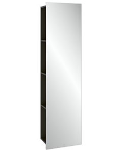 Villeroy und Boch Subway 3. 1930 mirror shelf C59600VR 45x170x30cm, with shelf on the left, graphite