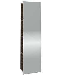 Villeroy und Boch Subway 3. 1930 mirror shelf C59600RK 45x170x30cm, with shelf on the left, stone oak