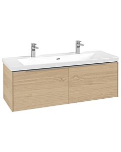 Villeroy und Boch Subway 3. 1930 C60100VJ 127,2x42,9x47,8cm, sans LED / poignée aluminium brillant, chêne nordique