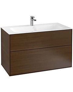 Villeroy & Boch Finion Unterschrank F02000GN 99,6x59,1x49,8cm, Walnut veneer