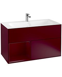 Villeroy und Boch Finion Villeroy und Boch F030HBHB 99,6x59,1x49,8cm, étagère à gauche Peony , Peony Matt