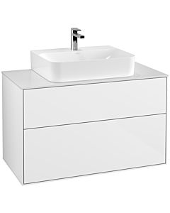 Villeroy & Boch Finion Unterschrank F10100GF 100x60,3x50,1cm, Glossy White Lacquer
