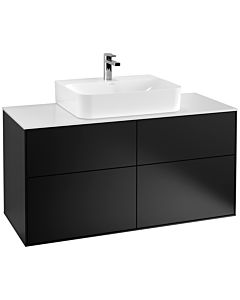 Villeroy & Boch Finion Unterschrank F13100PD 120x60,3cm, Black Matt Lacquer