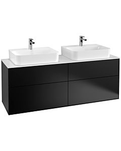 Villeroy & Boch Finion Unterschrank F18100PD 160x60,3cm, Black Matt Lacquer