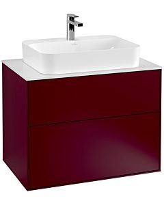 Villeroy und Boch Finion Villeroy und Boch Finion F34100HB 80x60.3cm, cover plate white matt, Peony Matt