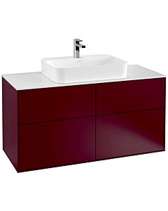 Villeroy und Boch Finion Villeroy und Boch Finion F38100HB 120x60.3cm, cover plate white matt, Peony Matt