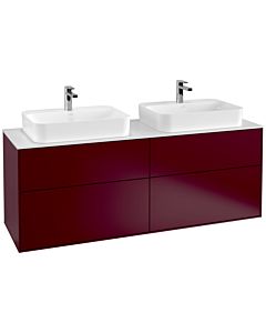 Villeroy und Boch Finion Villeroy und Boch Finion F43100HB 160x60.3cm, cover plate white matt, Peony Matt