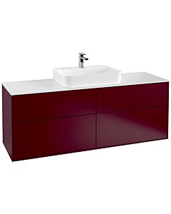 Villeroy und Boch Finion Villeroy und Boch F44100HB 160x60,3cm, plaque de finition blanc mat, Peony Matt