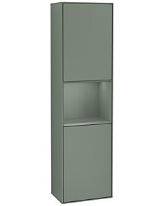 Villeroy und Boch armoire Finion F460GMGM 41.8x151.6x27cm, gauche, étagère Olive Matt Lacquer , Olive Matt Lacquer