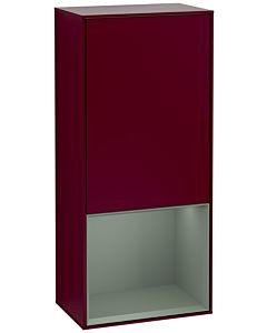 Villeroy und Boch Finion side cabinet F540GMHB 41.8x93.6x27cm, left, shelf below olive matt, Peony Matt