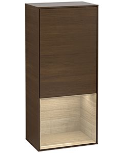 Villeroy und Boch Finion side cabinet F540PCGN 41.8x93.6x27cm, left, shelf below Oak Veneer , Oak Veneer veneer