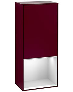 Villeroy und Boch Finion side cabinet F550MTHB 41.8x93.6x27cm, right, shelf below White Matt , Peony Matt