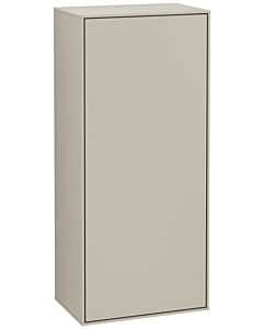 Villeroy und Boch Armoire latérale Finion F56000HH 41.8x93.6x27cm, charnière gauche, Sand Matt Lacquer