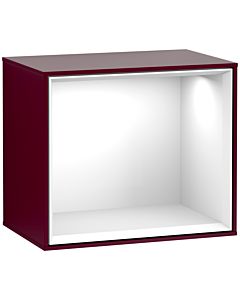 Villeroy und Boch module Finion F580GFHB 41.8x35.6x27cm, étagère Glossy White , Peony Matt