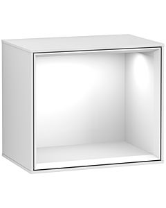 Villeroy und Boch Finion Regalmodul F580GFMT 41,8x35,6x27cm, Regal Glossy White, White matt lacquer