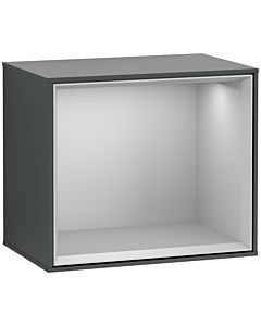 Villeroy und Boch Finion module F580GJHG 41.8x35.6x27cm, shelf Light Gray, Midnight Blue Matt Lacquer