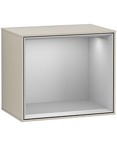 Villeroy und Boch module d&#39; Finion F580GJHH 41.8x35.6x27cm, étagère gris clair, Sand Matt Lacquer