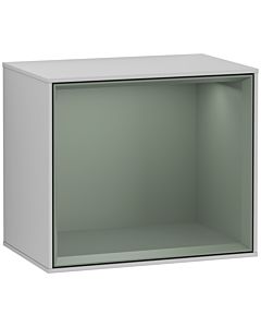 Villeroy und Boch Finion Regalmodul F580GMGJ 41,8x35,6x27cm, Regal Olive Matt, Light grey matt