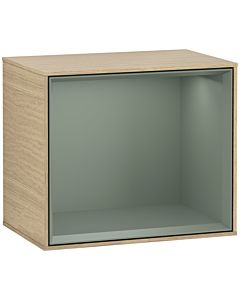 Villeroy und Boch Finion Regalmodul F580GMPC 41,8x35,6x27cm, Regal Olive Matt, Oak Veneer