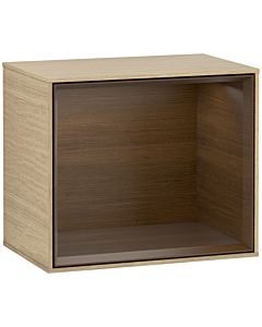 Villeroy und Boch module d&#39; Finion F580GNPC 41.8x35.6x27cm, étagère Walnut Veneer , Oak Veneer