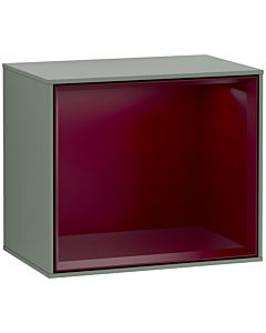 Villeroy und Boch Finion module F580HBGM 41.8x35.6x27cm, shelf Peony Matt , Olive Matt Lacquer