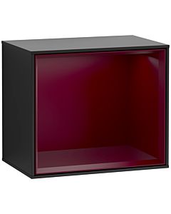 Villeroy und Boch module d&#39; Finion F580HBPD 41.8x35.6x27cm, étagère Peony Matt , laqué noir mat
