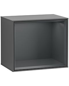 Villeroy und Boch Finion module F580HGGK 41.8x35.6x27cm, shelf Midnight Blue , anthracite matt