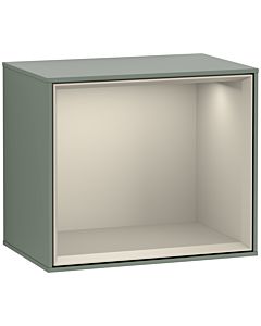 Villeroy und Boch Finion Regalmodul F580HHGM 41,8x35,6x27cm, Regal Sand Matt, Olive Matt Lacquer