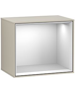 Villeroy und Boch Finion Regalmodul F580MTHH 41,8x35,6x27cm, Regal White Matt, Sand Matt Lacquer