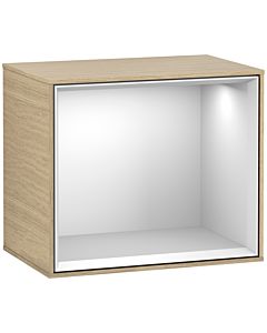 Villeroy und Boch Finion module F580MTPC 41.8x35.6x27cm, shelf White Matt , Oak Veneer
