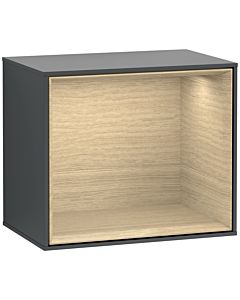 Villeroy und Boch module d&#39; Finion F580PCHG 41.8x35.6x27cm, étagère Oak Veneer , Midnight Blue Matt Lacquer