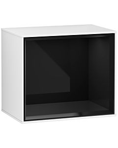 Villeroy und Boch module d&#39; Finion F580PHGF 41.8x35.6x27cm, étagère Glossy Black, Glossy white laquer