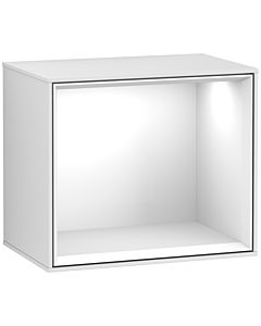 Villeroy und Boch Finion Regalmodul F590GFMT 41,8x35,6x27cm, Ladestation, Regal Glossy White, White matt lacquer