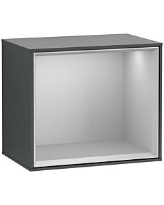 Villeroy und Boch module d&#39; Finion F590GJHG 41.8x35.6x27cm, station de charge, étagère gris clair, minuit Blue Matt Lacquer