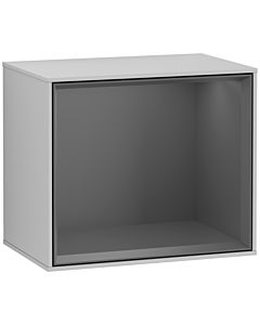Villeroy und Boch Finion Regalmodul F590GKGJ 41,8x35,6x27cm, Ladestation, Regal Antracite Matt, Light grey matt
